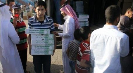 الحملة الوطنية السعودية لنصرة الأشقاء سوريين تستمر في تطبيق مشروع” ولك مثل أجره”