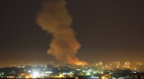 غارات صهيونية عنيفة على قطاع غزة