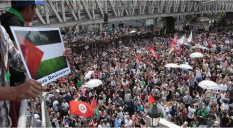 بريطانيا: 200  تظاهرة تجتاح أوروبا تضامنًا مع غزة
