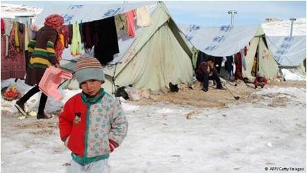 منظمة إنسانية تحذر من “شتاء قاس″ على اللاجئين السوريين