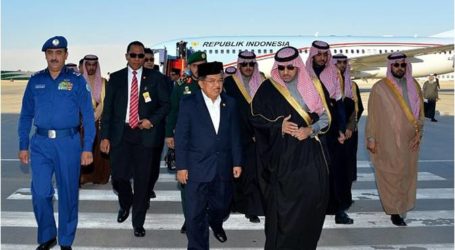 إندونيسيا : نائب رئيس إندونيسيا يصل الرياض ‌لتقديم العزاء في وفاة الملك عبدالله