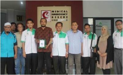 إندونيسيا: حزب PAS الماليزي يبحث التعاون مع اللجنة الطبية للإنقاذ في حالات الطوارئ و WANADRI