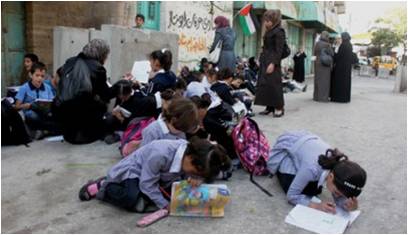 ماراثون استيطاني يحرم 1700 طالب فلسطيني من المدارس