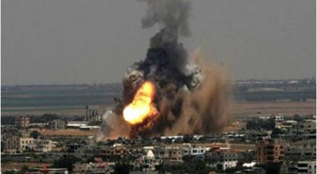 غارة إسرائيلية على قطاع غزة ردا على إطلاق صاروخ