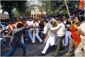 الهند: جماعة هندوسية تشن هجوما على طالب مسلم بدوافع عنصرية