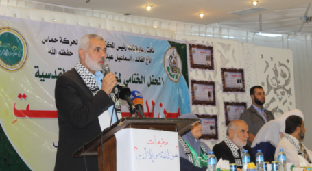 إسماعيل هنية: لن نقبل إقامة دولة أو إمارة بغزة
