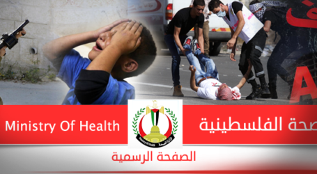 وزارة الصحة: 82 شهيدا و8500 مصاب منذ بداية انتفـاضة القـدس