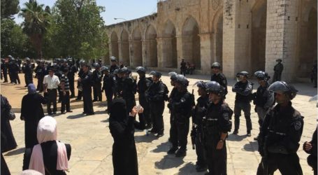 شرطة الاحتلال الاسرائيلي تمنع أعمال الصيانة في المسجد الأقصى