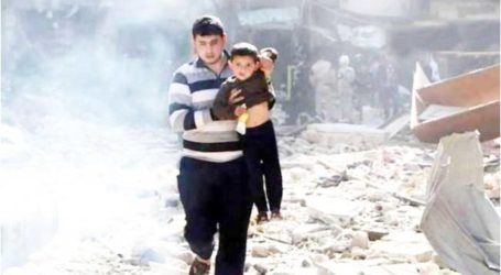 الطيران الروسي قتل ١٠٠٠ طفل وإمرأة في سوريا