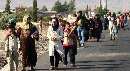 تركيا تستقبل 55 ألف نازح سوري من حلب