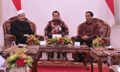 الرئيس الإندونيسي : الأزهر حصن الأمة من التطرف