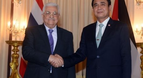 محمود عباس يدعو تايلند لدعم مؤتمر باريس