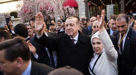 أردوغان يصل إلى واشنطن وسط استقبال شعبي حاشد