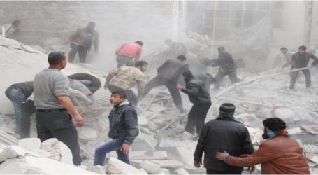 مقتل 12 مدنيًا في غارات روسية على حلب السورية