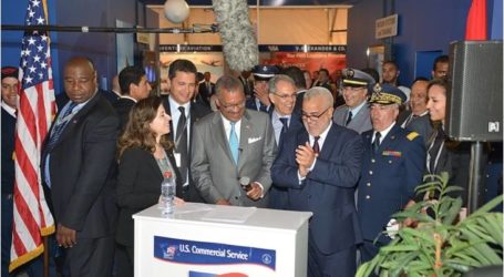 افتتاح الدورة الخامسة للمعرض الدولي للطيران بمراكش المغربية