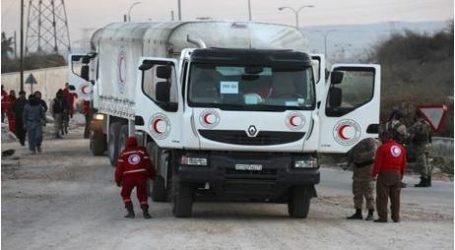 المساعدات تدخل “حرستا” السورية لأول مرة منذ 4 أعوام