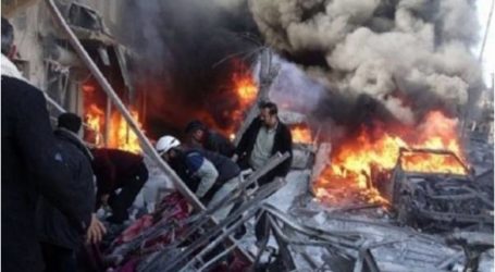 نحو 30 قتيلا وجريحا جراء سقوط براميل متفجرة على بلدتين شمالي سوريا