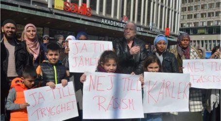وقفة اجتجاجية في السويد احتجاجًا على بث برامج ضد المسلمين