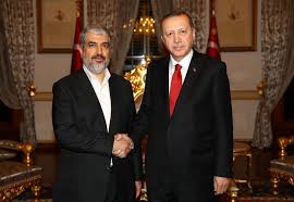 أردوغان ومشعل يبحثان الجهود الرامية لاحتواء الخلافات الفلسطينية باسطنبول