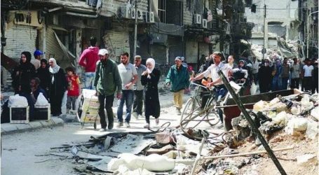 قوات الأسد تقصف مخيم اللاجئين الفلسطينيين في درعا