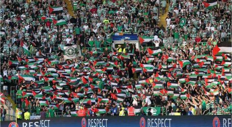 الأعلام الفلسطينية ترعب فريقًا “إسرائيليًا” في أسكتلندا