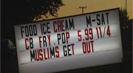 صاحب مطعم بأمريكا يمنع المسلمين من الدخول إليه