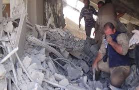 مقتل 28 في غارة لطيران النظام السوري على سوق بإدلب