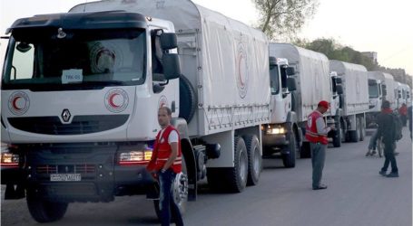 الأمم المتحدة تدخل 19 شاحنة مساعدات لإدلب
