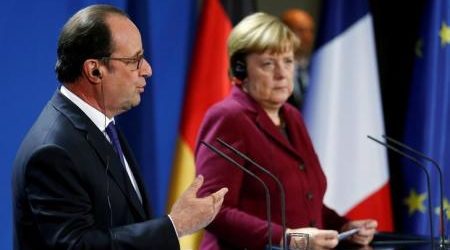ألمانيا و فرنسا تضغتان روسيا لوقف النار في سوريا