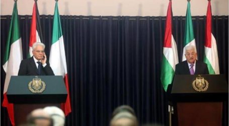 الرئيس الايطالي يدعو لعودة القضية الفلسطينية “أولوية دولية”