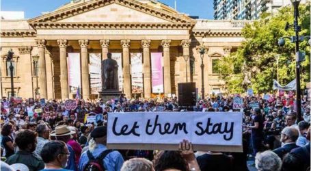احتجاجات بأستراليا ضد قانون يمنع منح تأشيرات للاجئين