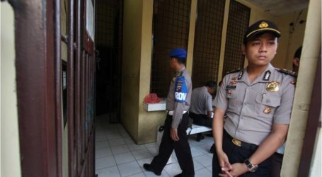 12سجينا هروبوا من سجن الشرطة في سومطرة