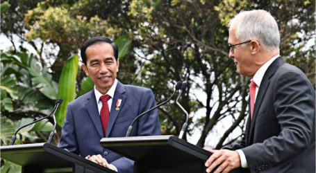 اتفقت اندونيسيا واستراليا على أن الحلول السلمية طبقا للقانون الدولي هي أفضل وسيلة لحل أي نزاعات في المنطقة
