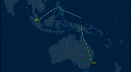 طائرة نتنياهو تغير اتجاهها  لتجنب المجال الجوي الاندونيسيا تجاه أستراليا