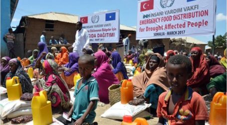 هيئة الإغاثة التركية تقدم مساعدات لنحو 9 آلاف شخص في الصومال