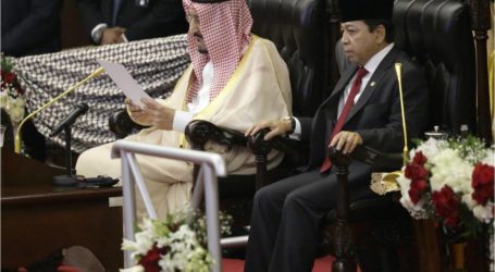 العاهل السعودي الملك سلمان يلقي خطابا أمام مجلس النواب