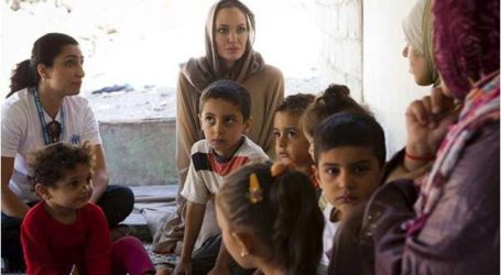 انجلينا جولي: أزمة اللاجئين “انفجار للمعاناة الإنسانية”