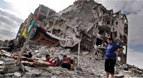 توقيع مشاريع إعادة تأهيل 17 بناية سكنية تضررت خلال العدوان على غزة
