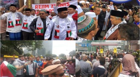 مظاهرات في ماليزيا نصرة للأقصى وتضامنا مع المرابطين