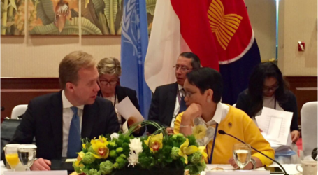 إندونيسيا، النرويج اجتماع وزراء الخارجية في نيويورك لمناقشة شراكة بناء السلام