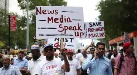 تظاهرة احتجاجية في نيويورك ضد “إبادة” المسلمين الروهنغيا
