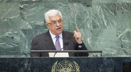 عباس يطالب الأمم المتحدة بالعمل الجاد من أجل انهاء الاحتلال خلال فترة زمنية محددة