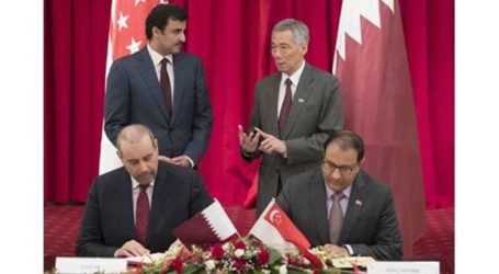 أمير قطر يواصل زيارته لسنغافورة وتوقيع اتفاقيات ثنائية