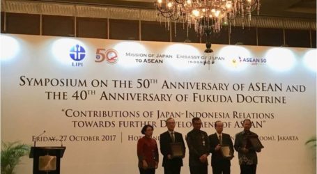 رئيس الوزراء الياباني السابق يدعو رابطة دول جنوب شرق آسيا إلى مزيد من التعاون