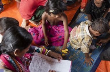 اليونيسف تنشئ مراكز التعلم الجديدة لأطفال الروهينجا اللاجئين
