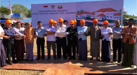 إندونيسيا تبني مستشفى جديد في ولاية راخين