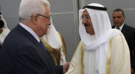 محمود عباس يغادر دولة الكويت  مساء الأحد