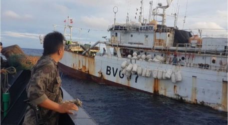 إندونيسيا تضبط سفينة صينية  تحمل علم تيمور الشرقية فى بحر تيمور