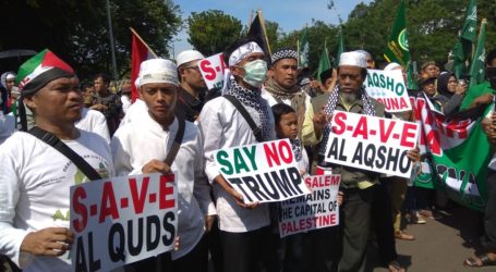 مظاهرات حاشدة في “جاكرتا” ضد قرار ترامب بشأن القدس