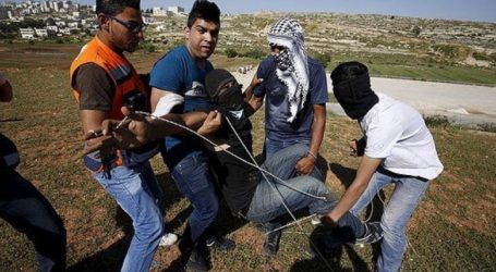 إصابة 47 فلسطينياً في مواجهات مع الاحتلال بالضفة